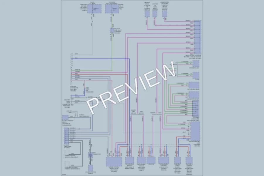 2009 Subaru ImprezaWRX Computer Data Lines wiring diagram preview