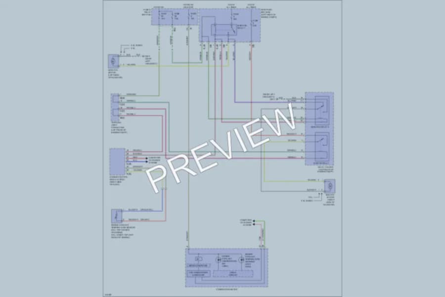 2009 Subaru ImprezaWRX Cooling Fan wiring diagram preview