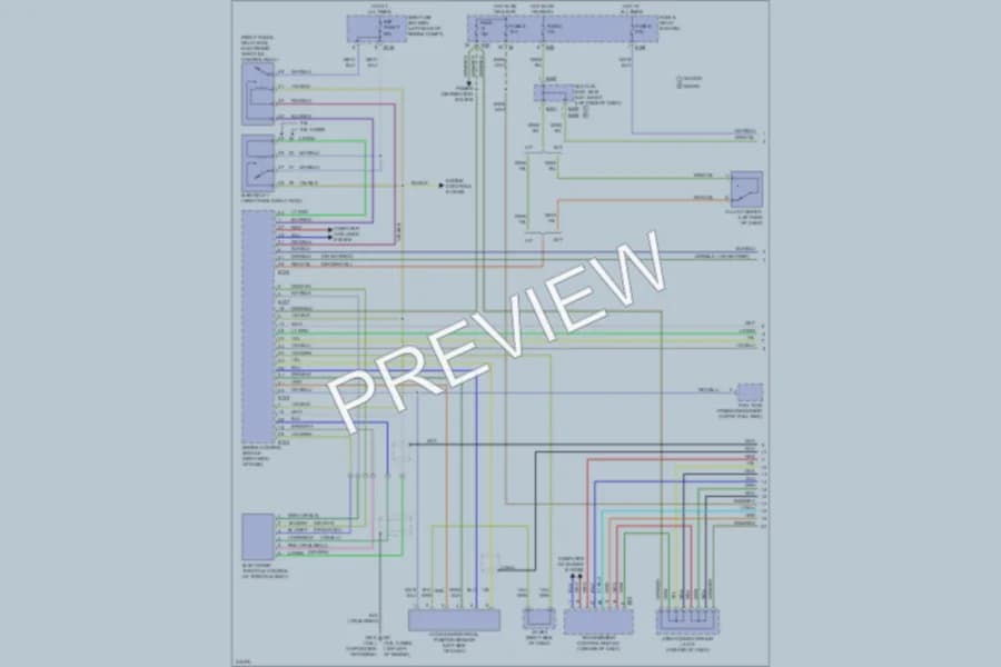 2009 Subaru ImprezaWRX Cruise Control wiring diagram preview