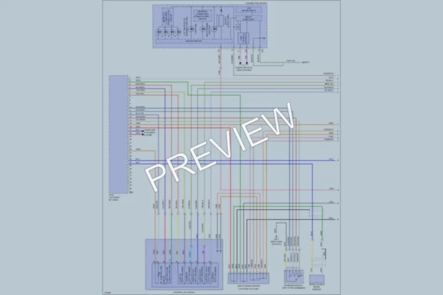2009 Subaru Legacy Transmission wiring diagram preview