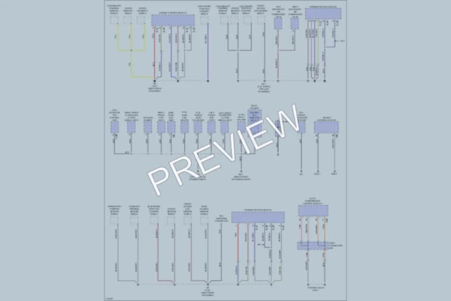 2009 Subaru Outback Ground Distribution wiring diagram preview