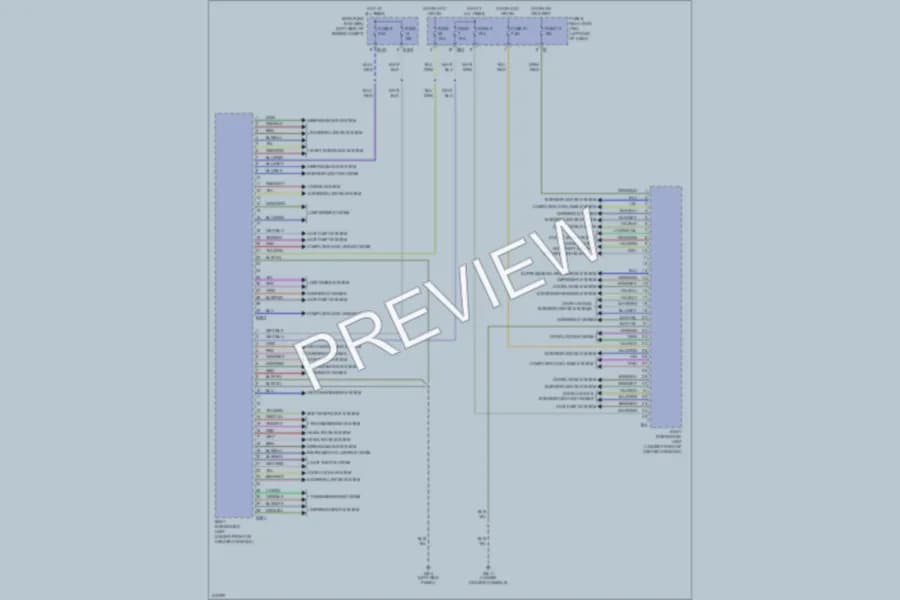 2009 Subaru Tribeca Body Control Modules wiring diagram preview