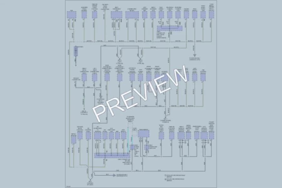 2009 Subaru Tribeca Ground Distribution wiring diagram preview