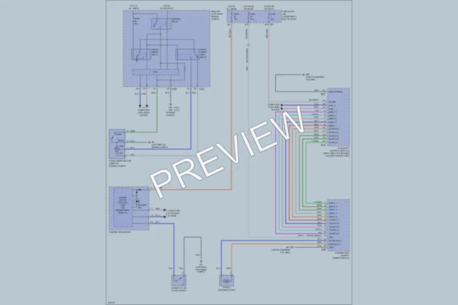 2009 Suzuki Equator Wiper Washer wiring diagram preview