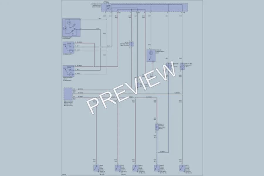 2009 Suzuki GrandVitara Interior Lights wiring diagram preview