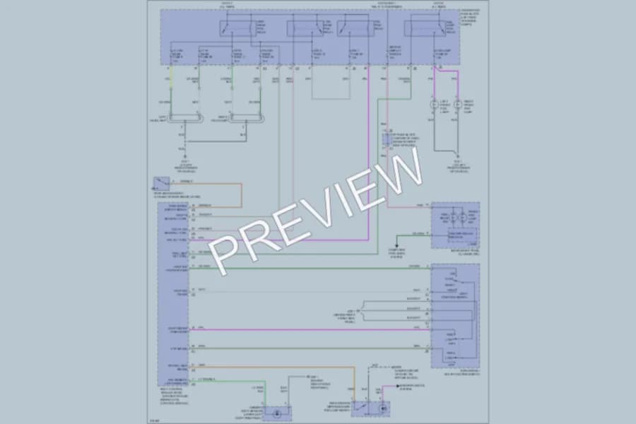 2009 Suzuki XL7 Headlights wiring diagram preview