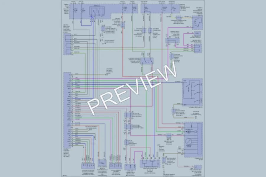 2009 Toyota 4Runner Cruise Control wiring diagram preview