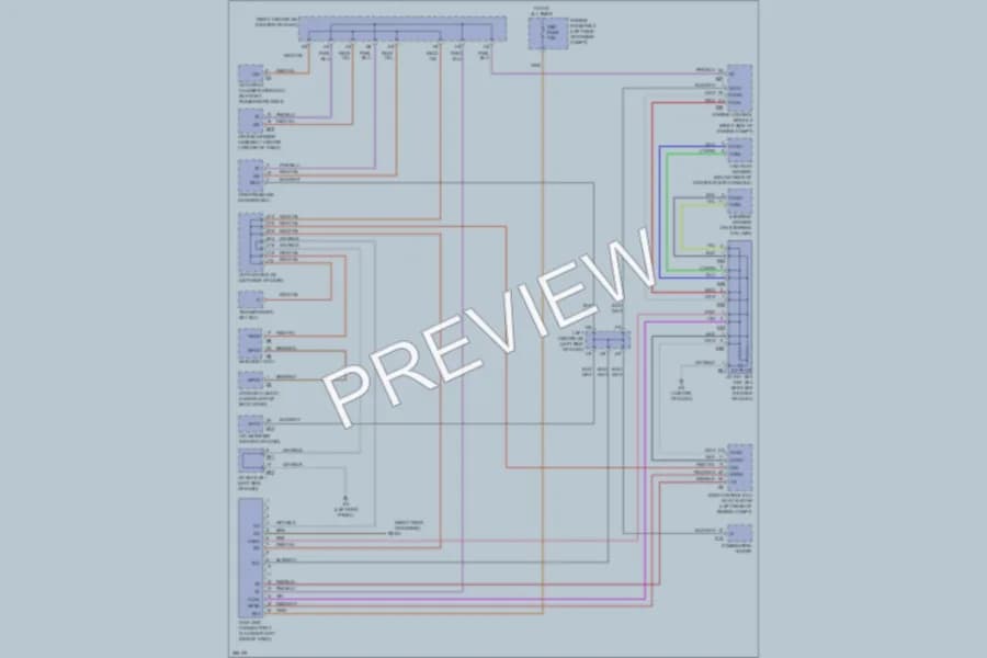 2009 Toyota FJCruiser Computer Data Lines wiring diagram preview