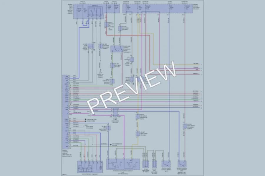 2009 Toyota FJCruiser Cruise Control wiring diagram preview