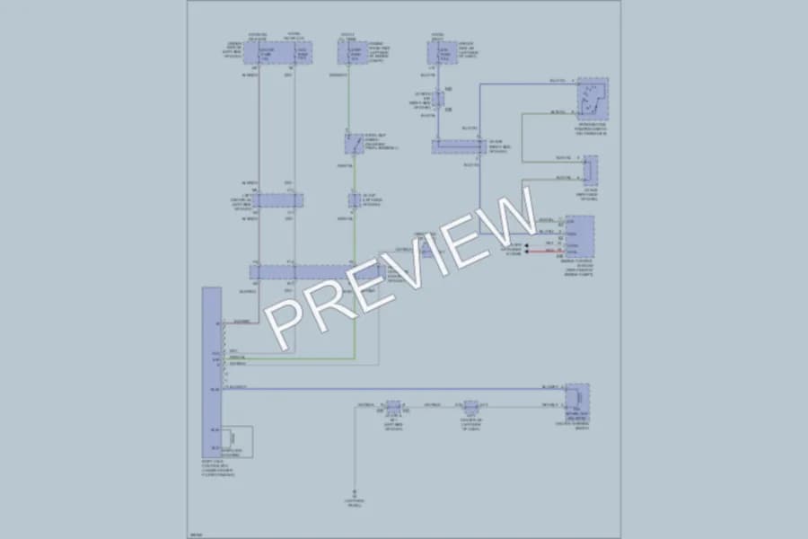2009 Toyota FJCruiser Shift Interlock wiring diagram preview