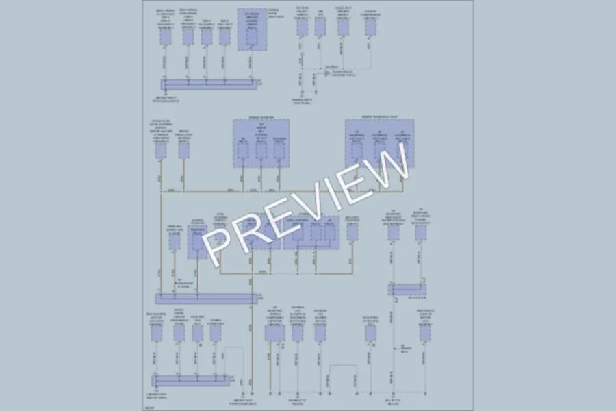 2009 Toyota Highlander Ground Distribution wiring diagram preview