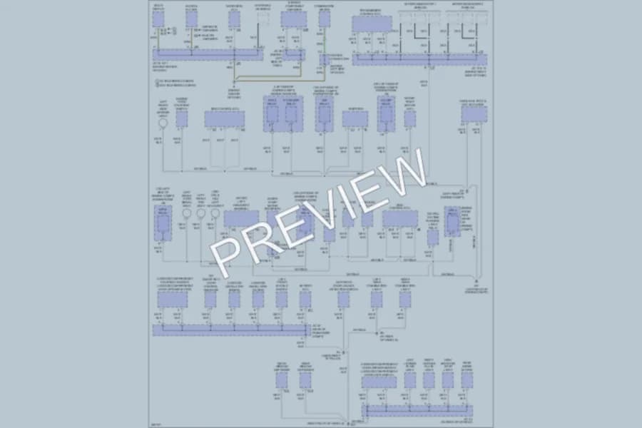 2009 Toyota Prius Ground Distribution wiring diagram preview