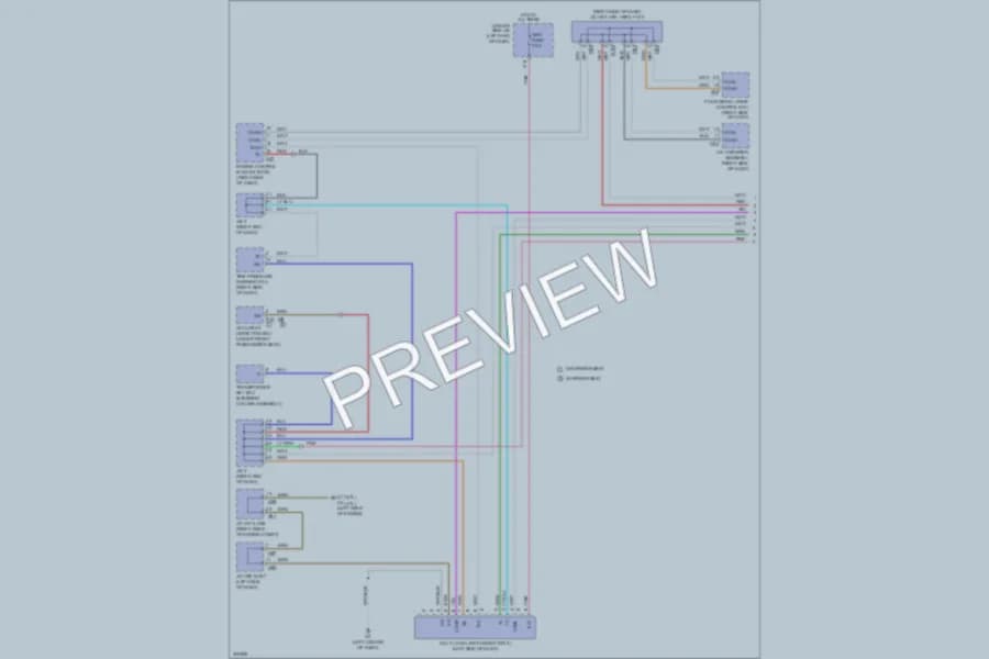 2009 Toyota Sequoia Computer Data Lines wiring diagram preview