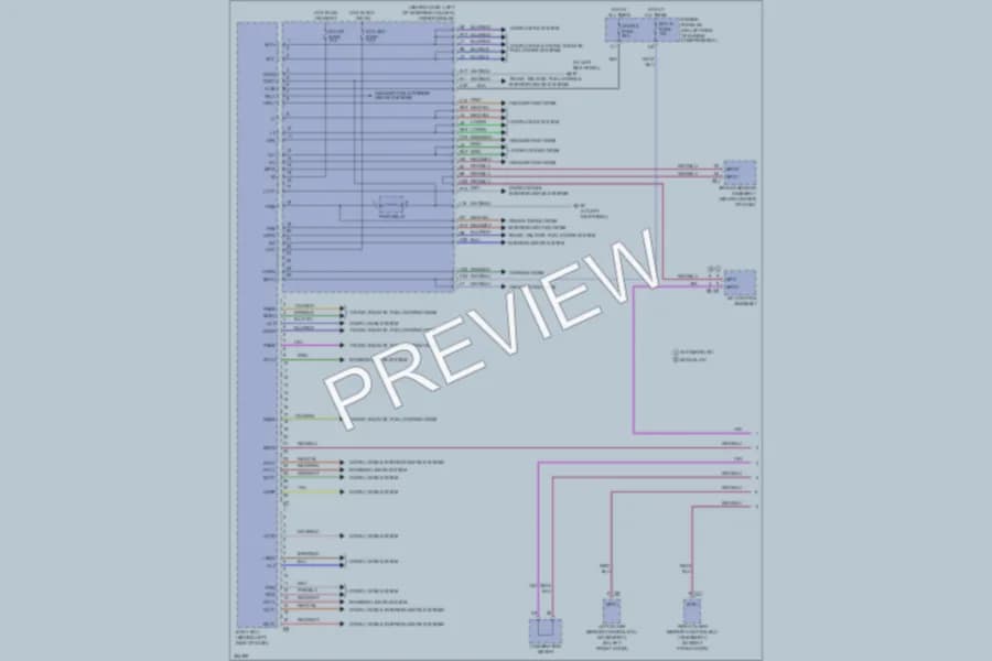2009 Toyota Sienna Body Control Modules wiring diagram preview