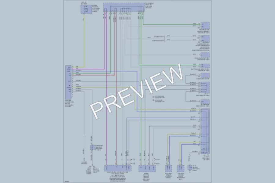 2009 Toyota Tacoma Computer Data Lines wiring diagram preview