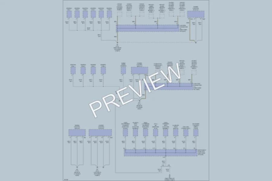 2009 Toyota Tacoma Ground Distribution wiring diagram preview