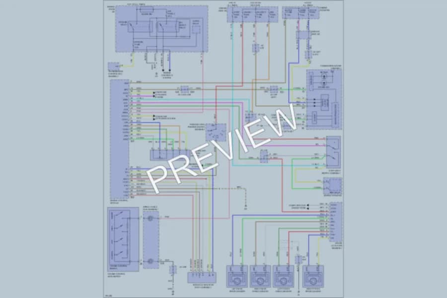 2009 Toyota Venza Cruise Control wiring diagram preview