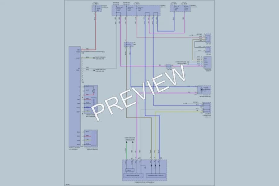 2009 Toyota Venza Electronic Power Steering wiring diagram preview
