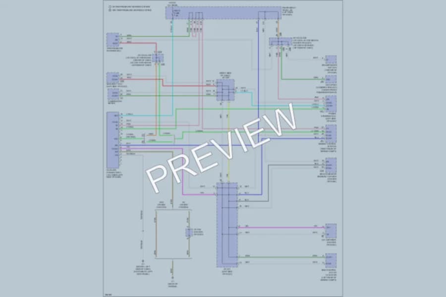 2009 Toyota Yaris Computer Data Lines wiring diagram preview