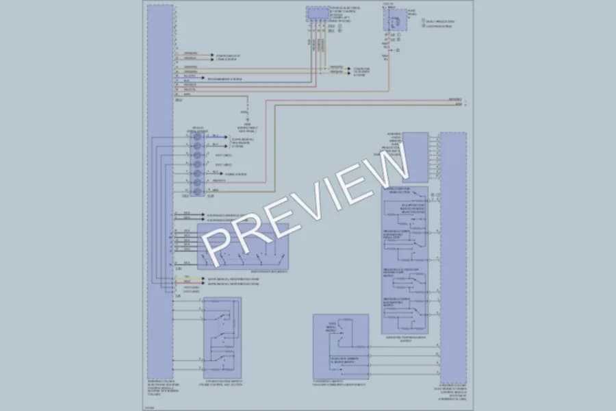 2009 Volkswagen Eos Body Control Modules wiring diagram preview