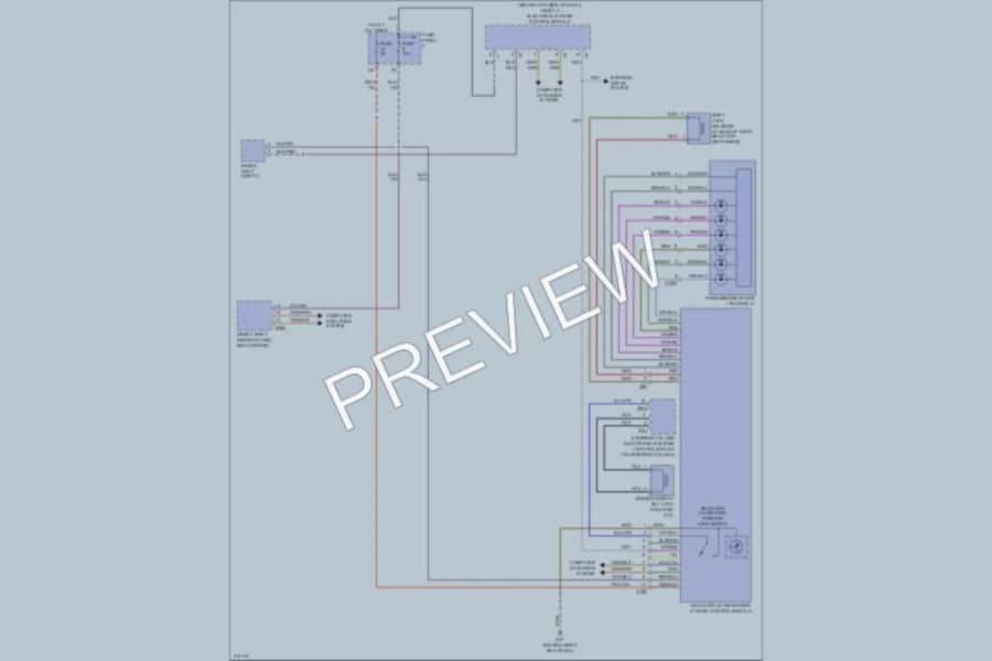 2009 Volkswagen GLI Shift Interlock wiring diagram preview