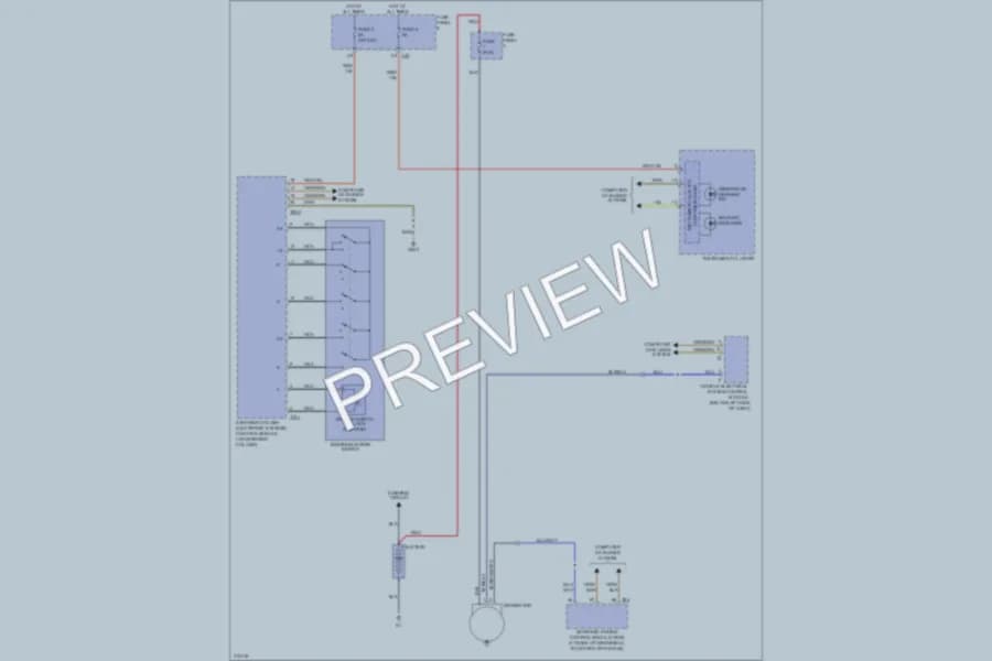 2009 Volkswagen GLI Starting Charging wiring diagram preview