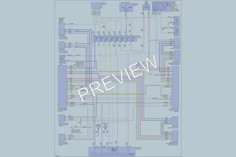 2009 Volkswagen NewBeetle Headlights wiring diagram preview