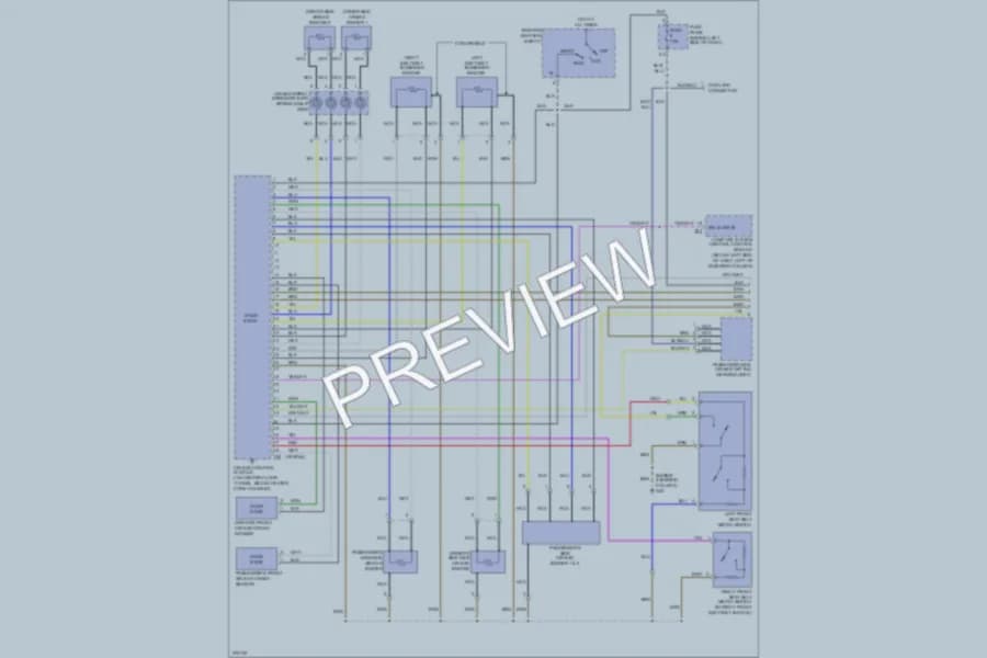 2009 Volkswagen NewBeetle Supplemental Restraints wiring diagram preview