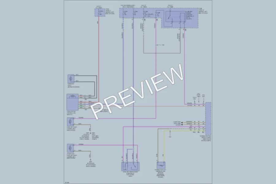 2009 Volkswagen Rabbit Cooling Fan wiring diagram preview