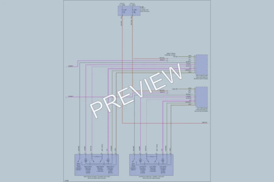 2009 Volkswagen Tiguan Anti Theft wiring diagram preview