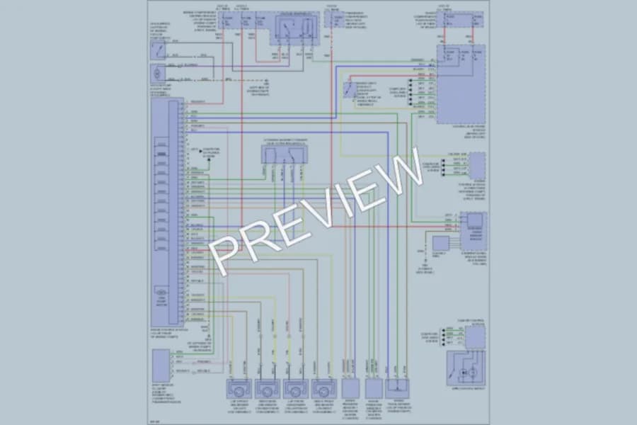 2009 Volvo S60 Anti Lock Brakes wiring diagram preview