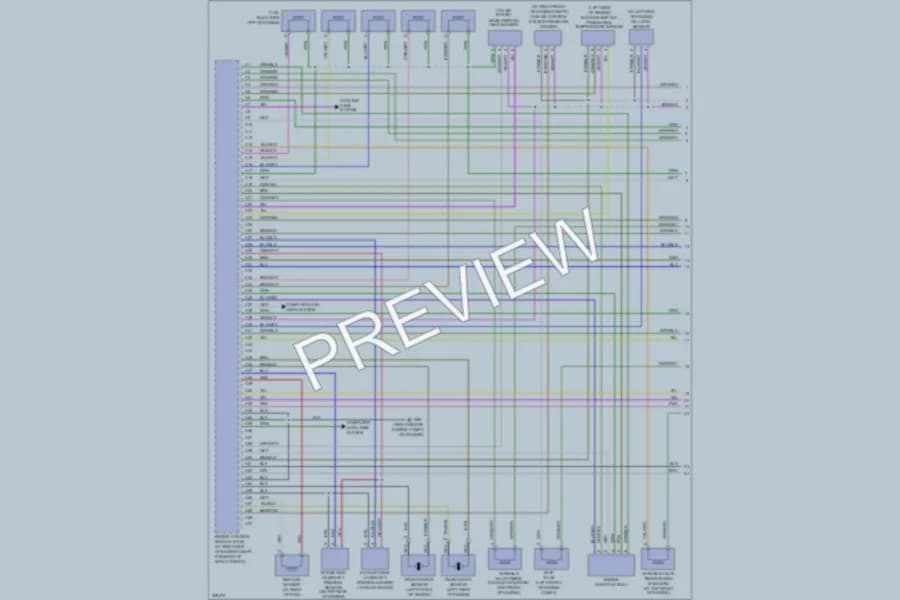 2009 Volvo S60 Engine Performance wiring diagram preview
