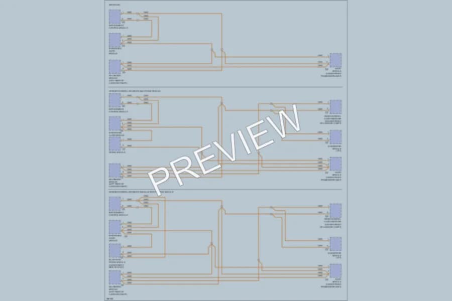 2009 Volvo XC70 Radio wiring diagram preview