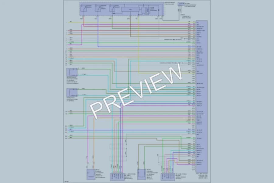 2010 Acura RL Anti Theft wiring diagram preview