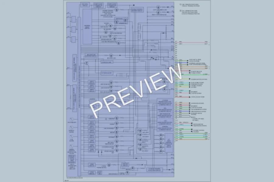 2010 Acura RL Instrument Cluster wiring diagram preview