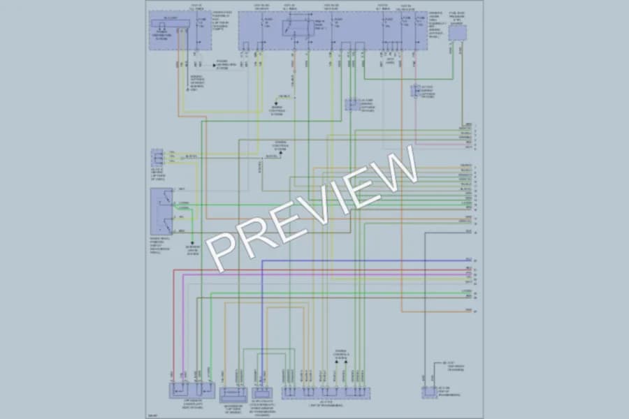 2010 Acura RL Transmission wiring diagram preview