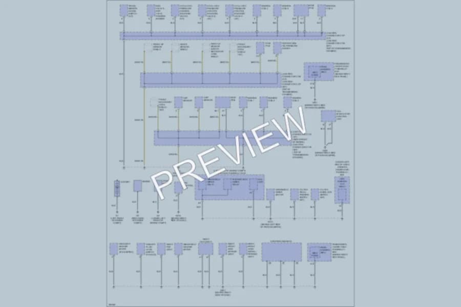 2010 Acura TL Ground Distribution wiring diagram preview