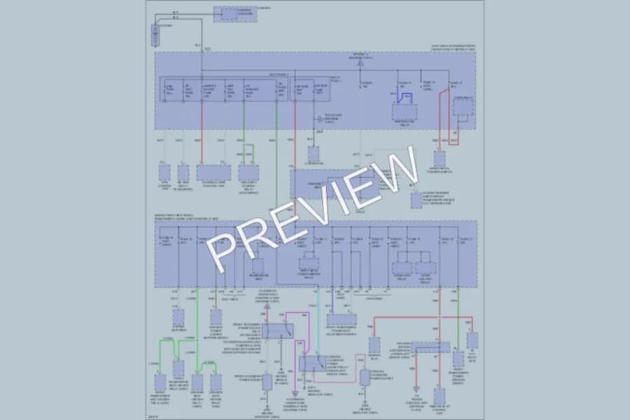 2010 Acura TL Power Distribution wiring diagram preview