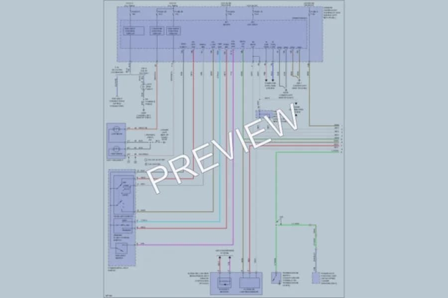 2010 Acura TSX Headlights wiring diagram preview