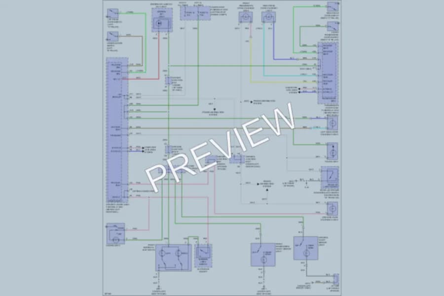 2010 Acura TSX Interior Lights wiring diagram preview