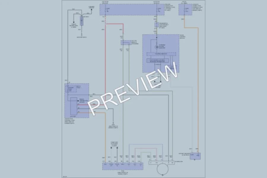 2010 Acura ZDX Starting Charging wiring diagram preview