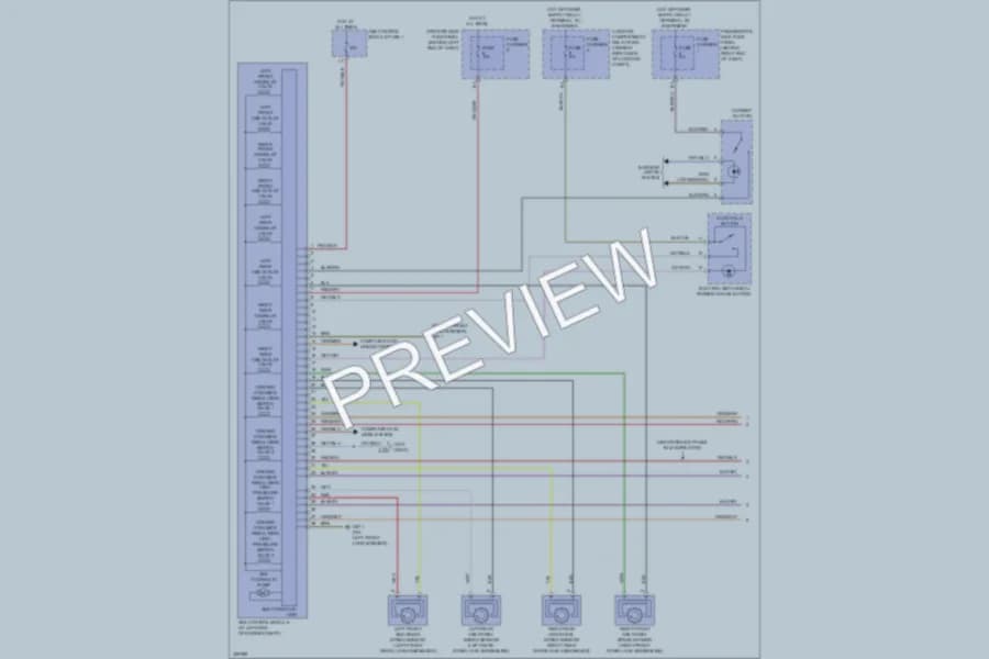 2010 Audi A4 Anti Lock Brakes wiring diagram preview