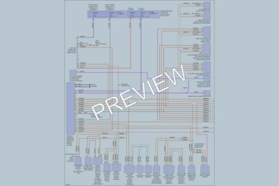2010 Audi A4 Computer Data Lines wiring diagram preview