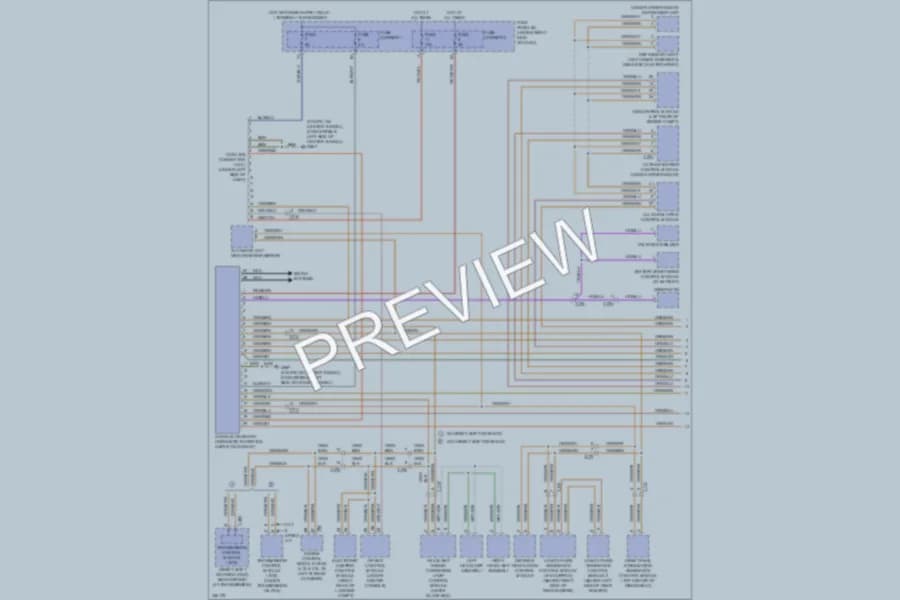 2010 Audi A5 Computer Data Lines wiring diagram preview