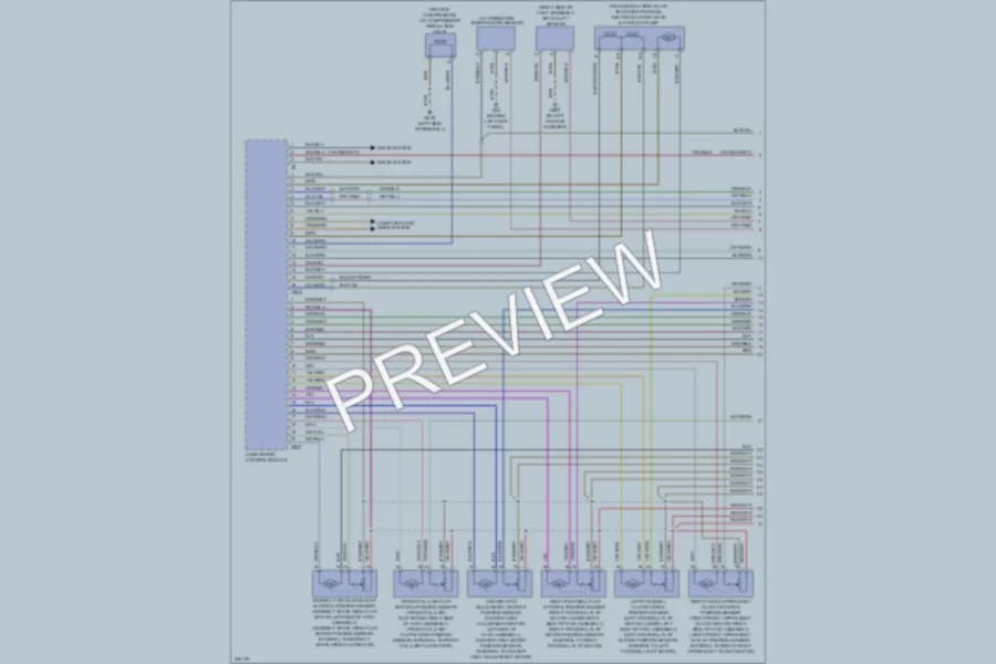 2010 Audi A6 Air Conditioning wiring diagram preview