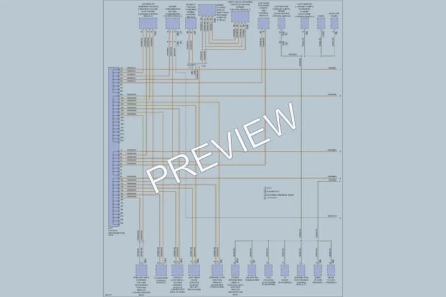 2010 Audi A6 Computer Data Lines wiring diagram preview