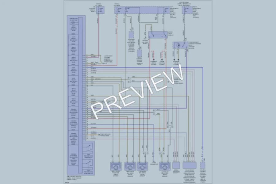 2010 Audi A8 Anti Lock Brakes wiring diagram preview