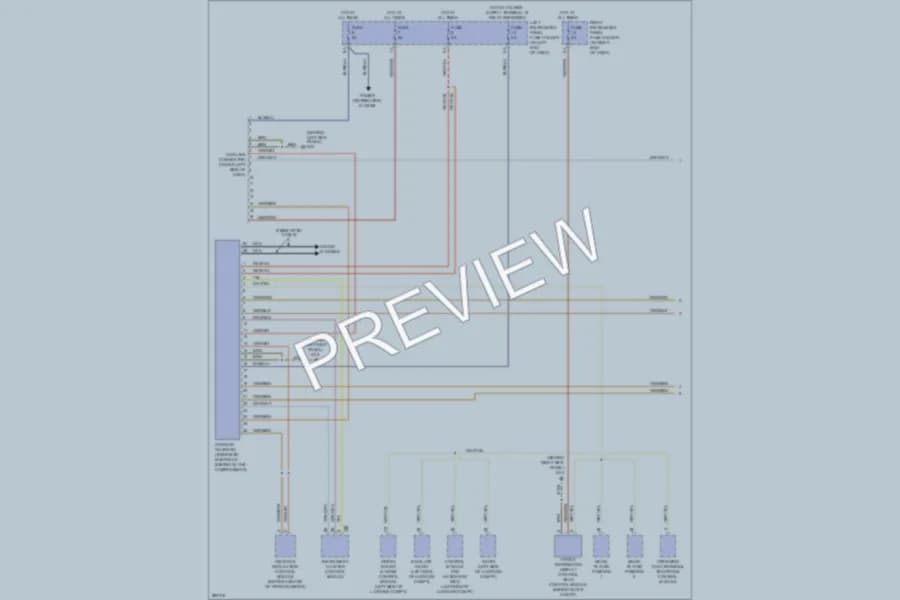 2010 Audi A8L Computer Data Lines wiring diagram preview