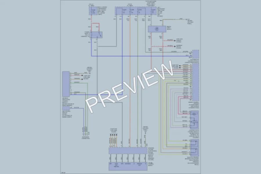 2010 Audi A8L Cruise Control wiring diagram preview