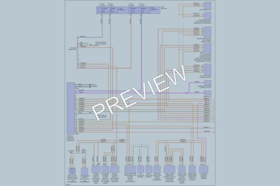 2010 Audi Q5 Computer Data Lines wiring diagram preview